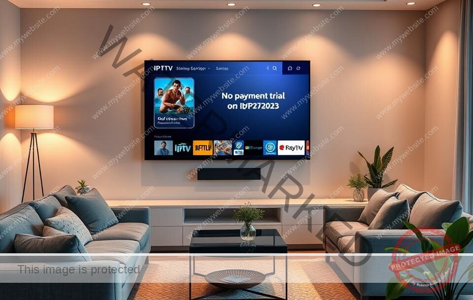 IPTV UK no payment trial